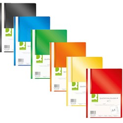 Skoroszyt PP A4 Q-Connect czerwony KF15735/21101111-04